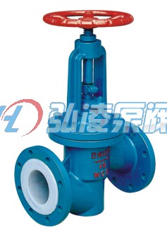 J41F46襯氟截止閥
