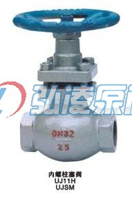 U11H內(nèi)螺紋柱塞閥
